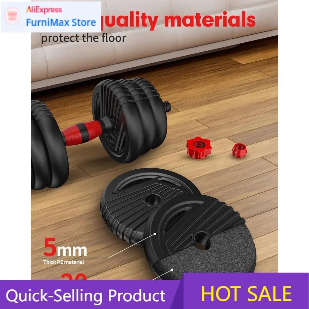 Manubri regolabili versatili da 20/35/55/70/90 libbre, kit di esercizio 4 in 1: bilanciere, manubrio, kettlebell