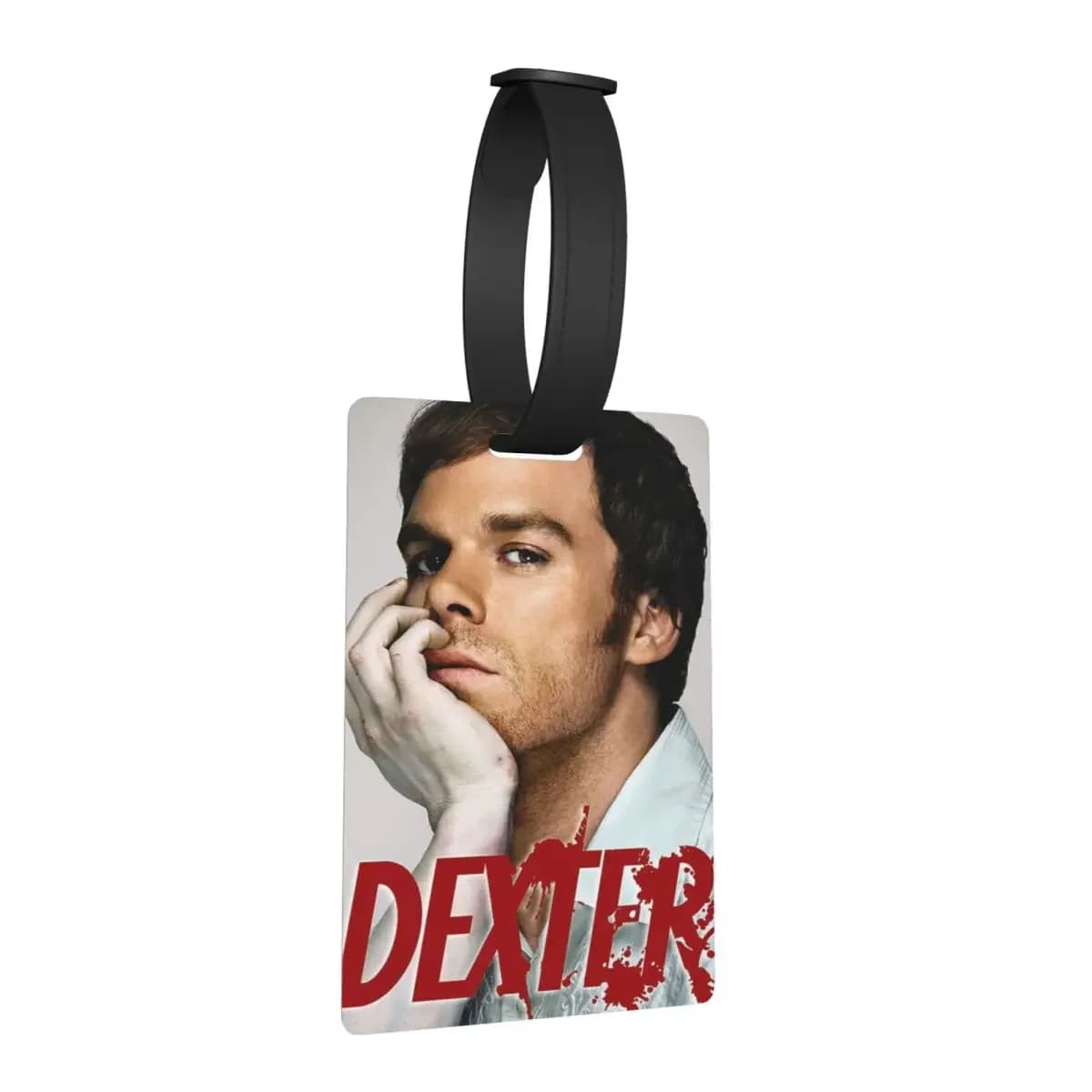 Dexter Morgan Film Etichette per bagagli Accessori per valigie Viaggio Bagagli portatili Etichetta per imbarco Porta etichette ID Nome Indirizzo