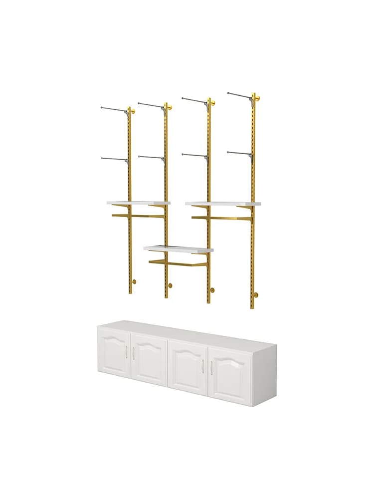 Wall underwear display rack high-end store bra pajamas underwear adjustment wall display rack display cabinet