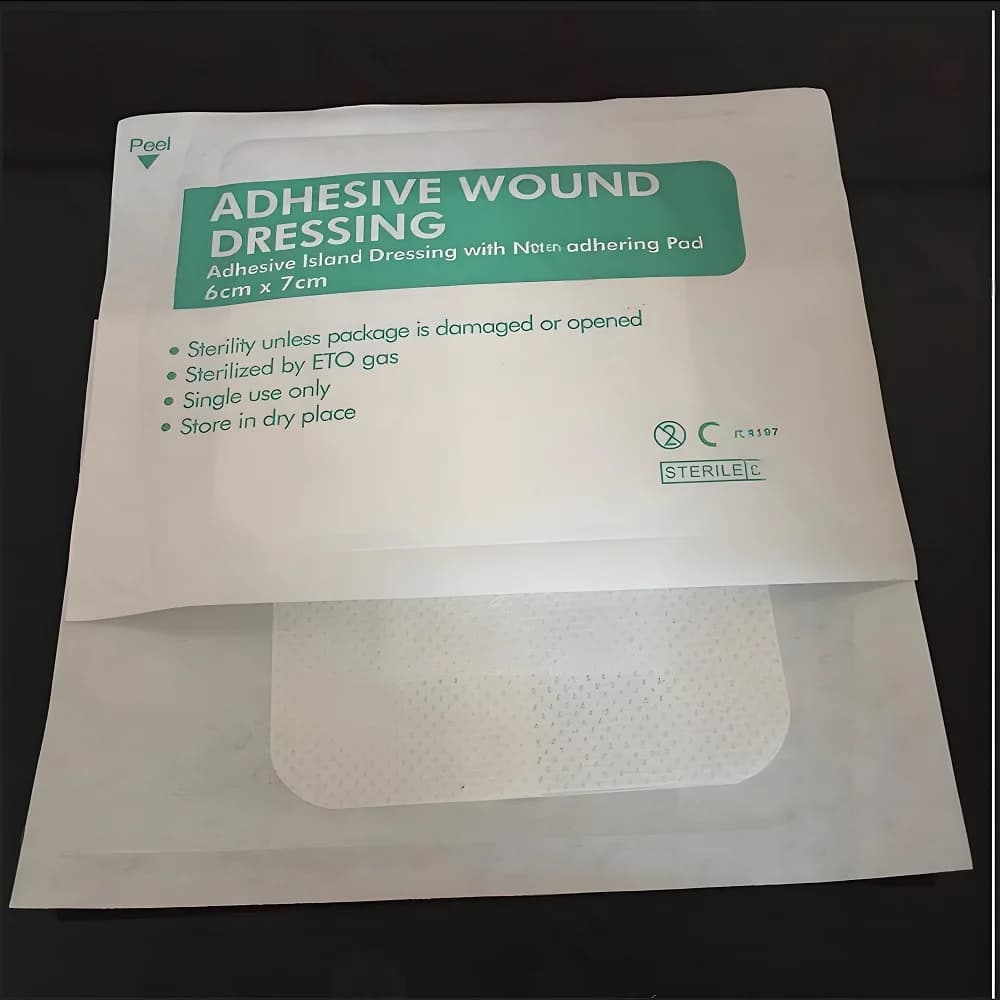 6*7 CM Bende Mediche di Primo Soccorso Adesivo Emostasi Gesso Usa E Getta Non Tessuto Accessori Per La Cura Delle Ferite Bende di Garza