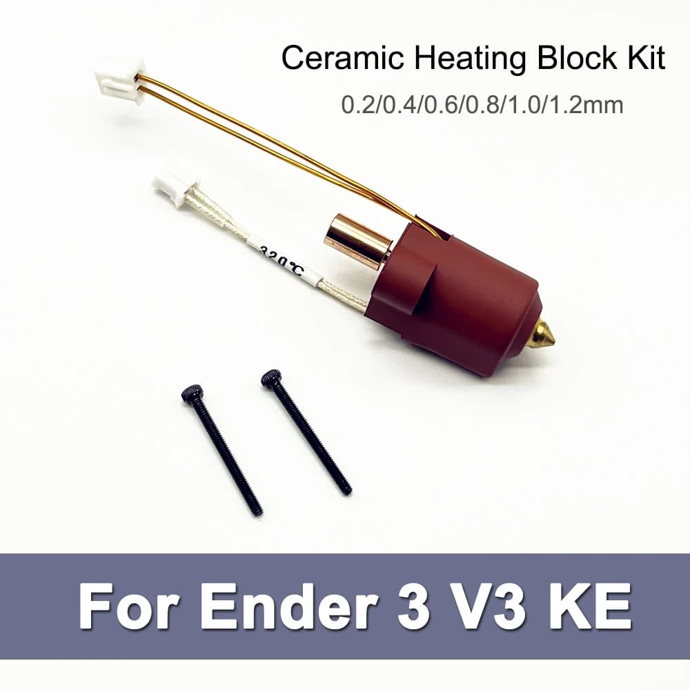 Hotend Per Ender 3 V3 KE Kit Blocco Riscaldante In Ceramica Ugello Hot End Calzino per Creality Ender 3V3 KE Hotend Accessori di Aggiornamento