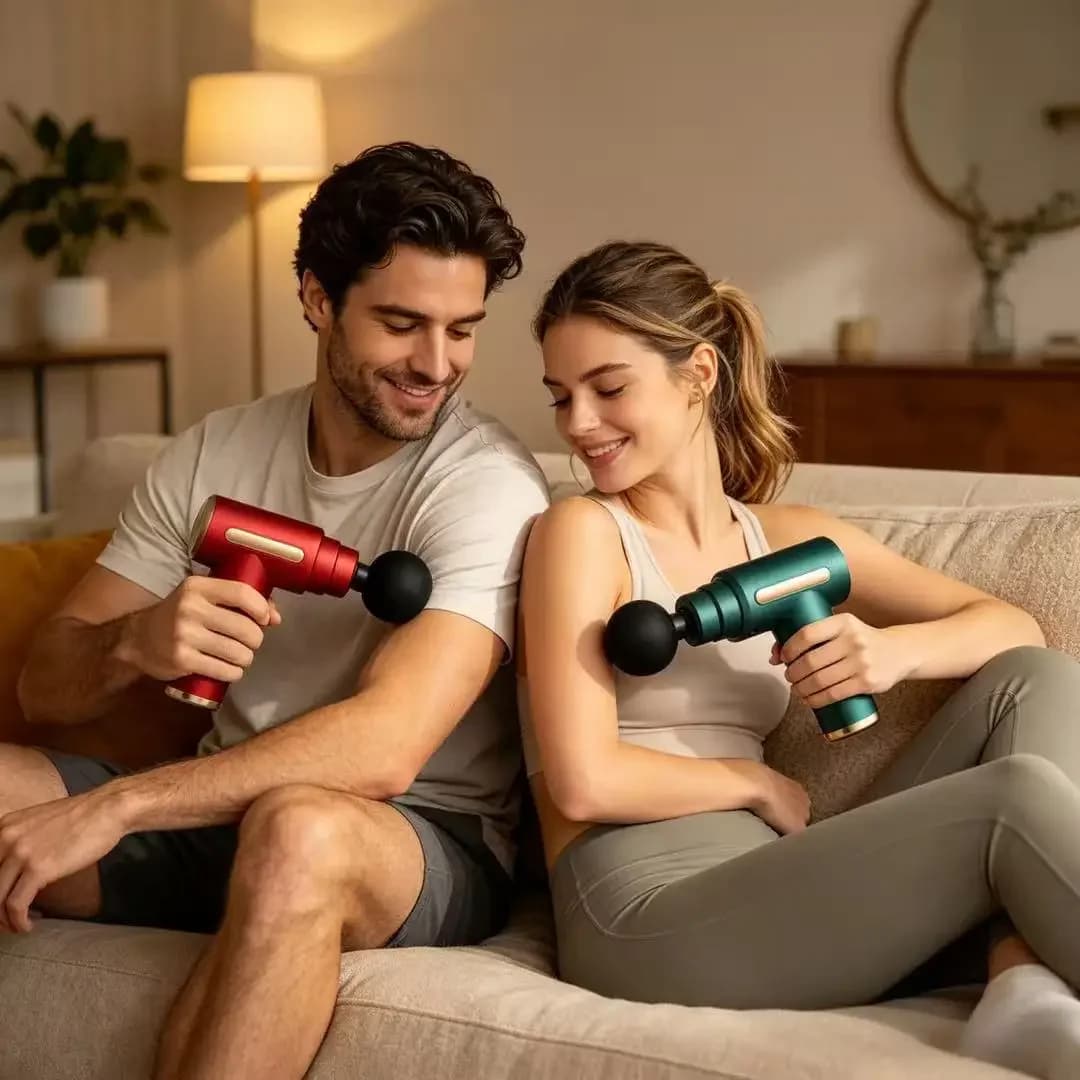 Mini Pistola Massaggiante Tascabile Multicolore, Massaggiatore Elettrico Portatile per Uomini e Donne, Rilassamento Muscolare Profondo, Alleviamento dello Stress, Uso Quotidiano e Fitness
