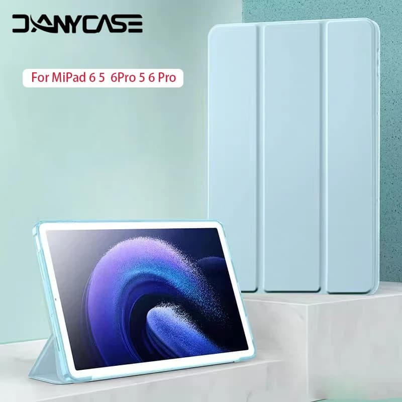 Tablet Case For mi Pad 5/6 Support Magnetic Charging Auto Wake up For MiPad 6/5 Pro Cover Funda For Xiaomi Tablet Accessories