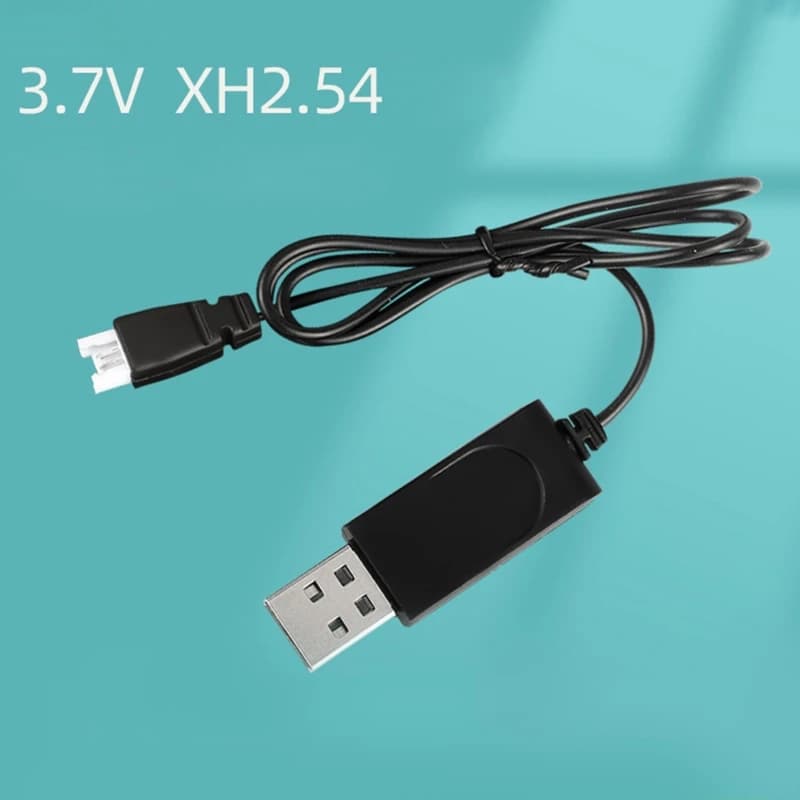 Cavo caricabatterie USB per batteria LiPo XH2.54 da 3,7 V con connettore XH2.54 per quadricottero drone RC Car Boat Rock Crawler FPV