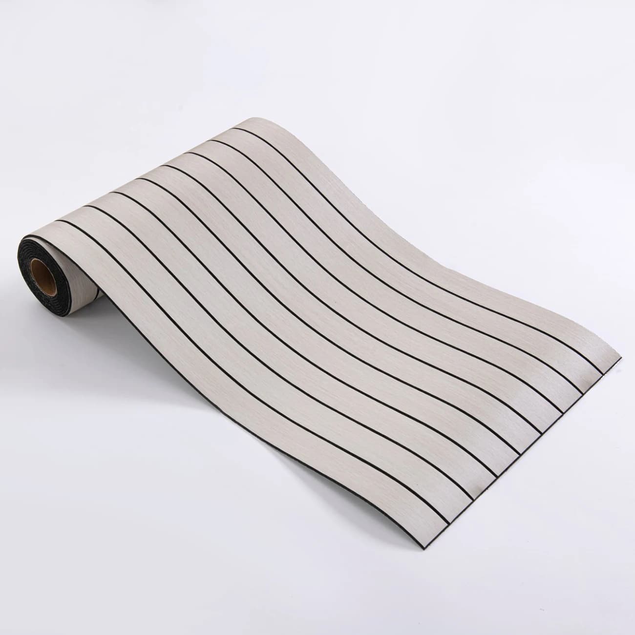 Wood-grain self-adhesive waterproof wallpaper, peel-and-stick floor decals, removable, easy to install, home decor