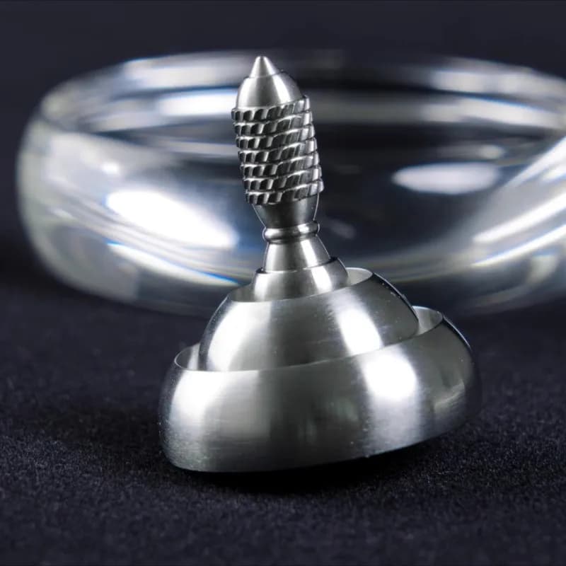 Nuovo giocattolo del filatore del girarrosto di Fidget di torsione della mano della trottola dell'acciaio inossidabile