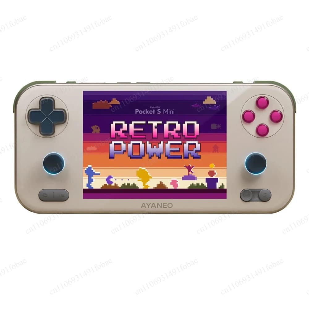 AYANEO Pocket S Mini Retro Handheld Game Console, 4.2" 4:3 LCD 1280x960 Screen, G3x Gen 2, Android 14 Gaming Tablet
