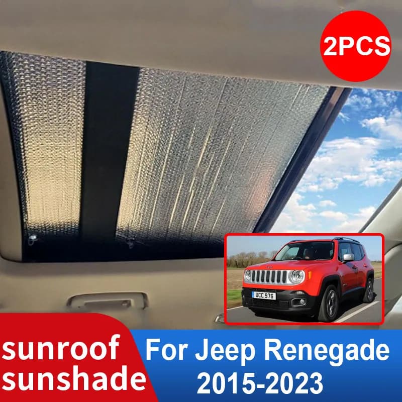 Roofing sunshade for Auto for Jeep Renegade 2023-2015 2017 2018 2020 2021 accessories Auto sun protection for roof windscreen thermal insulation