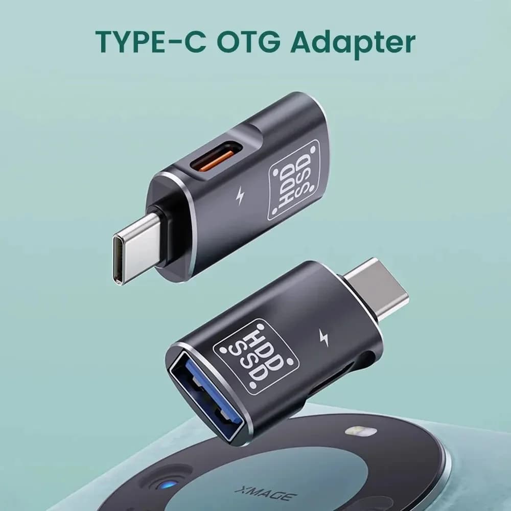 Adattatore OTG di tipo C da USB-C maschio a USB 2.0 femmina per Macbook Xiaomi HUAWEI Samsung connettore OTG