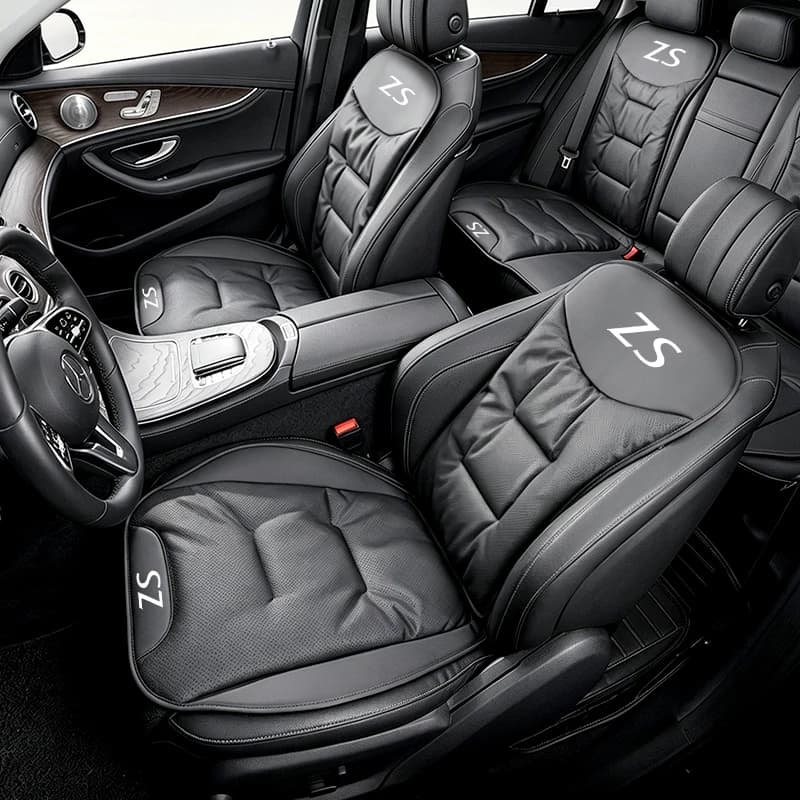 Cuscino per sedile auto in pelle Nappa per MG ZS, coprisedile universale quattro stagioni, cuscino per schienale auto, accessori per interni auto