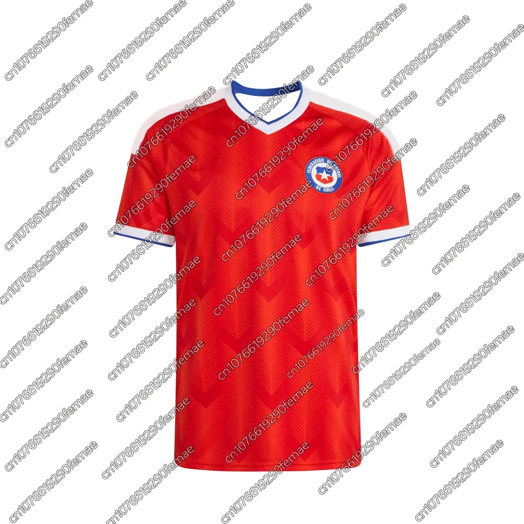 Maglia da Calcio Ufficiale Cile 2026 Estiva per Bambini, Traspirante e ad Asciugatura Rapida, T-Shirt Sportiva per Uomo Donna Famiglia, Abbinamento Genitore-Figlio, Articoli per Tifosi