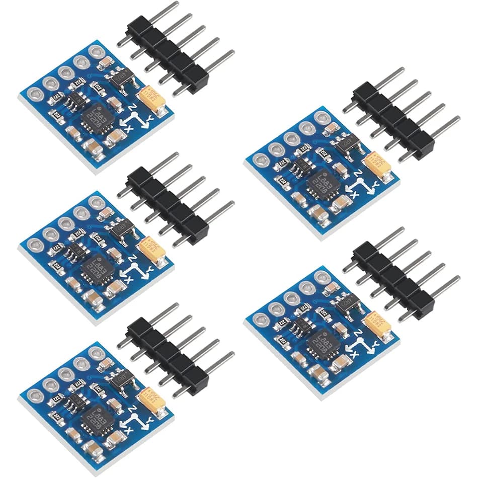 GY-271 QMC5883L sensor module triple axis compass magnetometer 3.3V 5V to Arduino Raspberry Pi