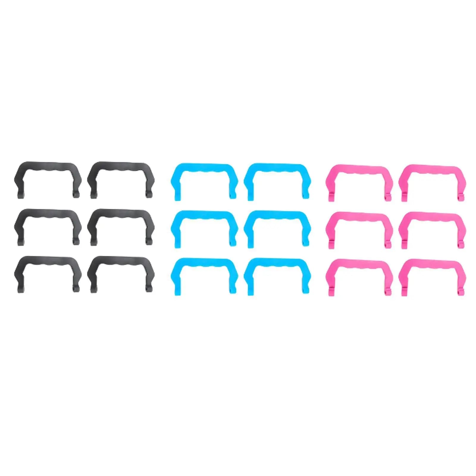 Durable Replacement Pet Carrier Crate Handles Easy Install Plastic Grip for Hamster Squirrel Rabbit Chinchilla