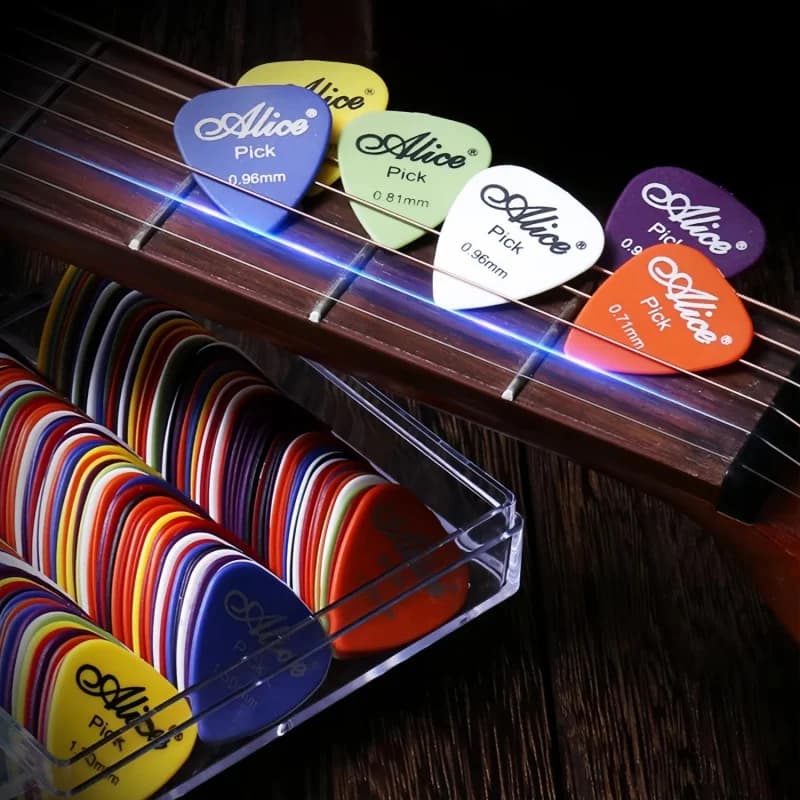 10-100 pezzi plettro per chitarra suono originale basso elettrico moderatore chitarre accessori spessore strumenti musicali spedizione gratuita