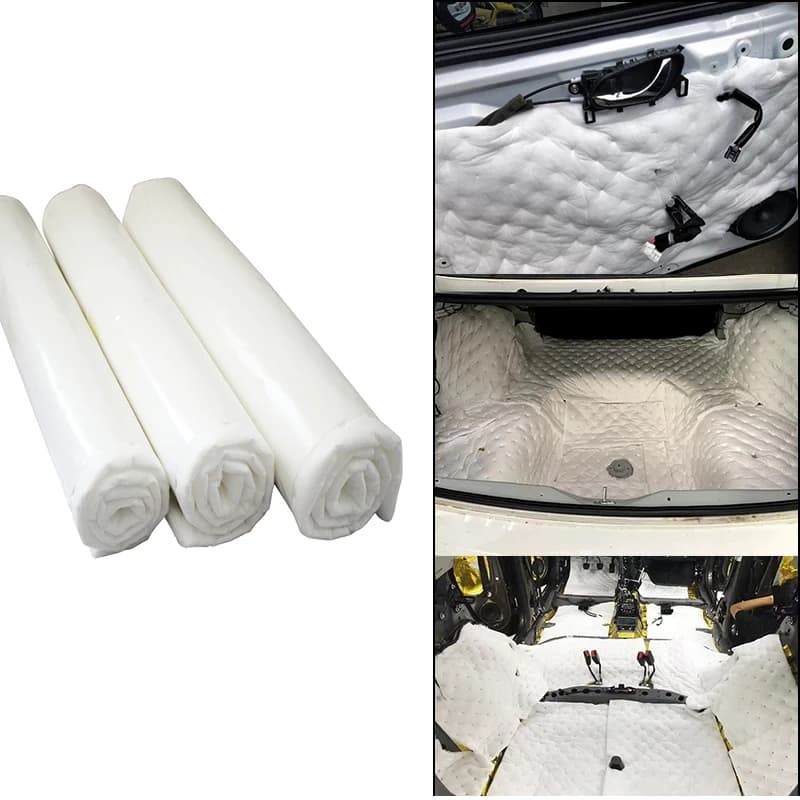 50X200 cm Car hood Motor Firewall Thermal Mat Deadener Noise proof insulating foam