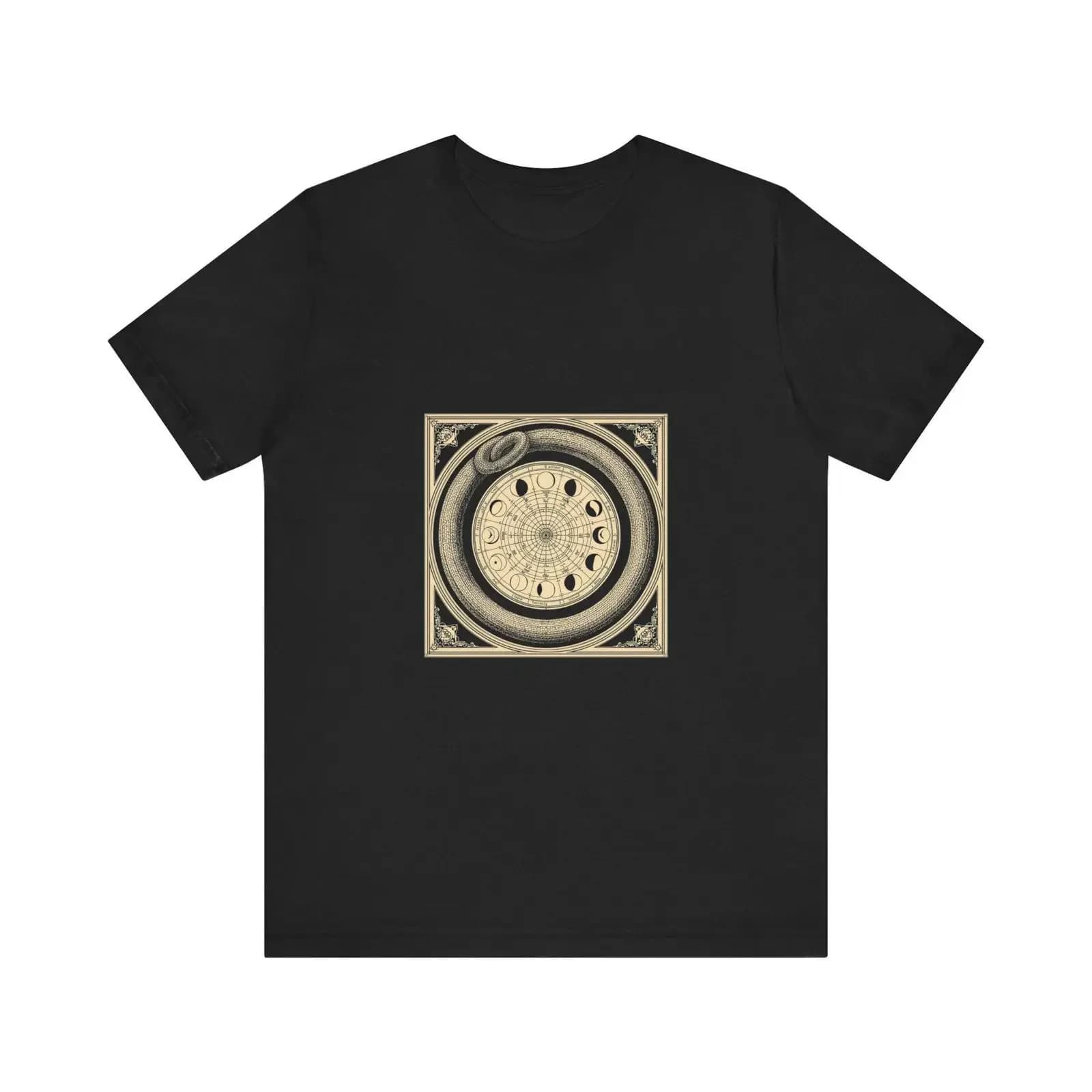 T-shirt The Tower Tarot Card, Horror Cosmico, Stile Incisione Vintage, Effetto Lavato, Abbigliamento Designer Unisex, Leggermente Maschile
