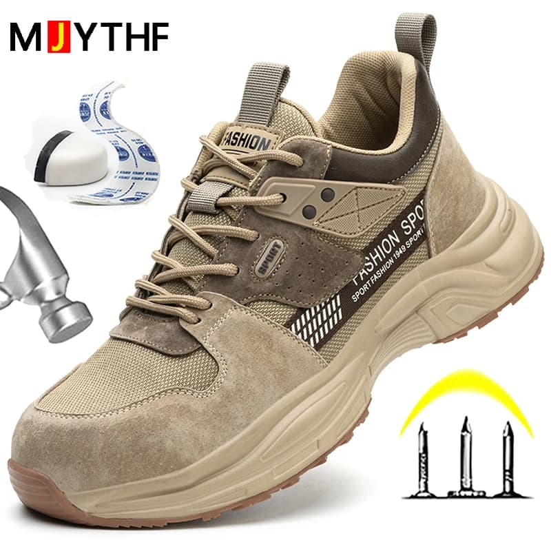 2026 Scarpe antinfortunistiche leggere da uomo Scarpe da elettricista isolate 6kV Scarpe da lavoro a prova di puntura Sneakers da uomo Scarpe indistruttibili