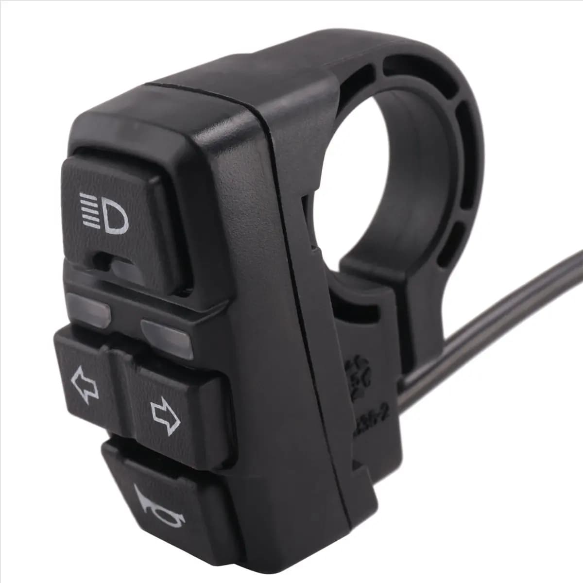 Interruttore Luce + Clacson e Indicatori di Direzione XFDZ per E-bike, Scooter, Biciclette Elettriche, Accessori Intelligenti per Mountain Bike Fai-da-te, 36V