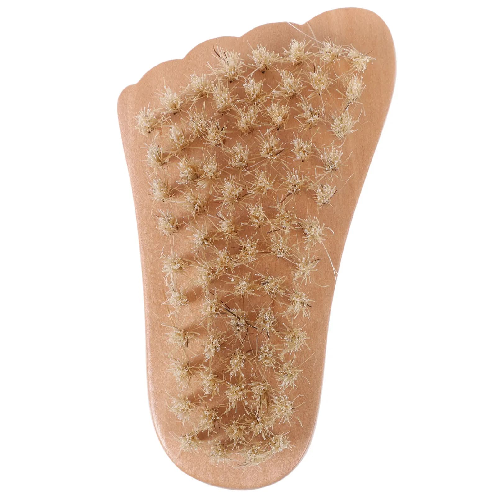 1 Pezzo Spazzola in Legno per la Pulizia delle Unghie, Strumento per Manicure e Pedicure, Rimozione Polvere e Esfoliazione Pelle Morta, Portatile