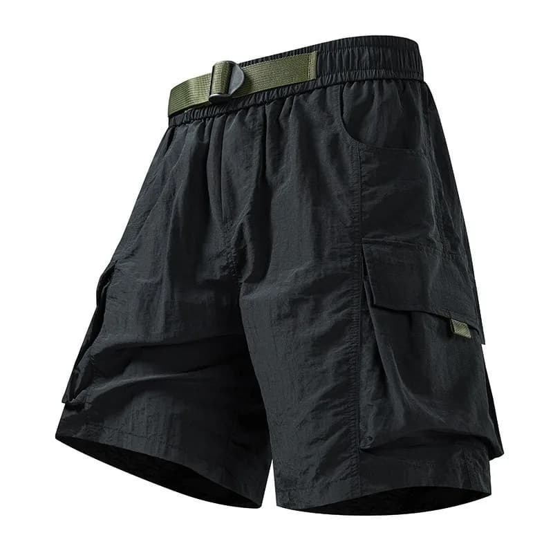 Pantaloncini Cargo Estivi da Uomo, Classici a Cinque Quarti, Larghi e Casual per Ciclismo, Escursionismo, Pesca e Corsa