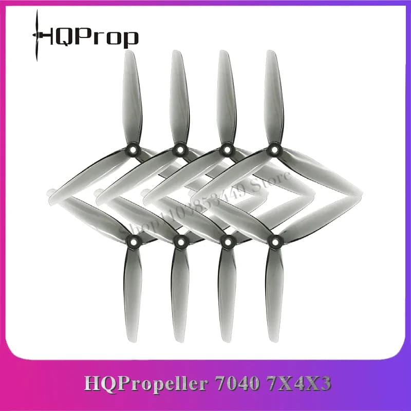 HQProp 7040 7X4X3/7035 7X3.5X3/8040 8X4X3 3 Glass Fiber Elica Nylon CW CCW for RC 7 inch 8 inch FPV Drone Part
