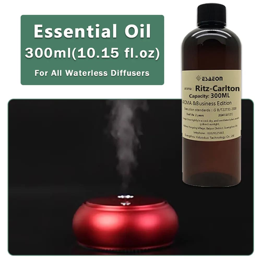 ESAEON Hotel Aroma Machine Oils - Oily Essential Oils - For Waterless Aromatherapy Machines, Ritz-Carlton - 300ML (10.15 fl.oz)