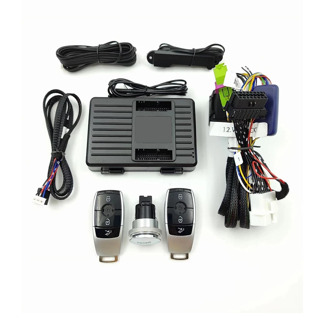 Per Mercedes Benz Sprinter 906 Aggiornamento Push Start Stop Motore Sistema di avviamento remoto Ingresso senza chiave con nuova chiave Accessori auto