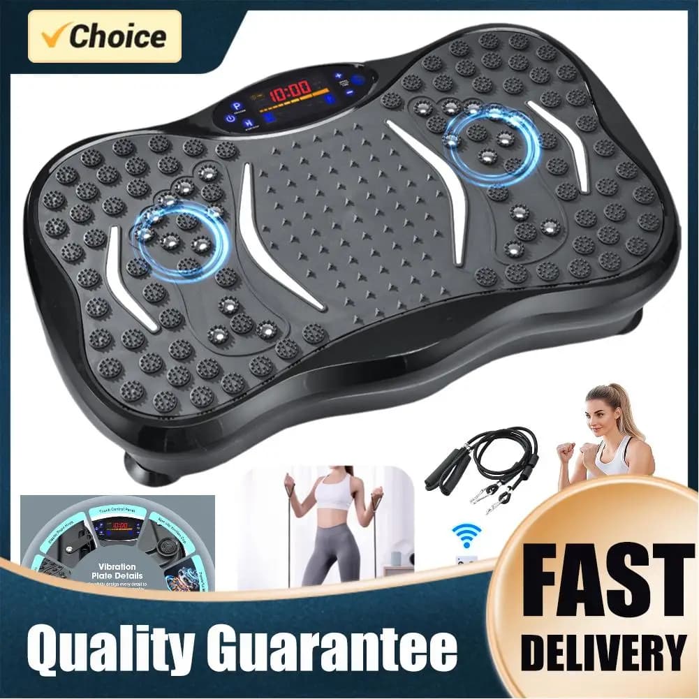 Bluetooth Vibrant Machine for Slimming, Vibrant Platform for Exercises, Full Body Vibration Machine