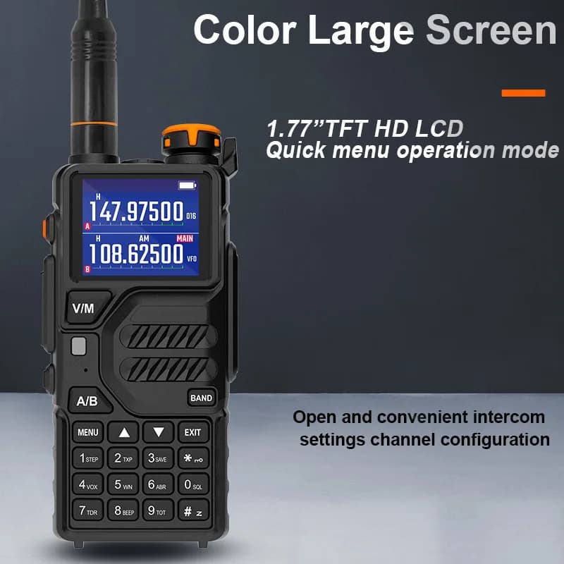Walkie-talkie Wireless K5 PLUS per Esterni con Abbinamento Frequenza a un Tocco - Vendita all'Ingrosso per Commercio Estero