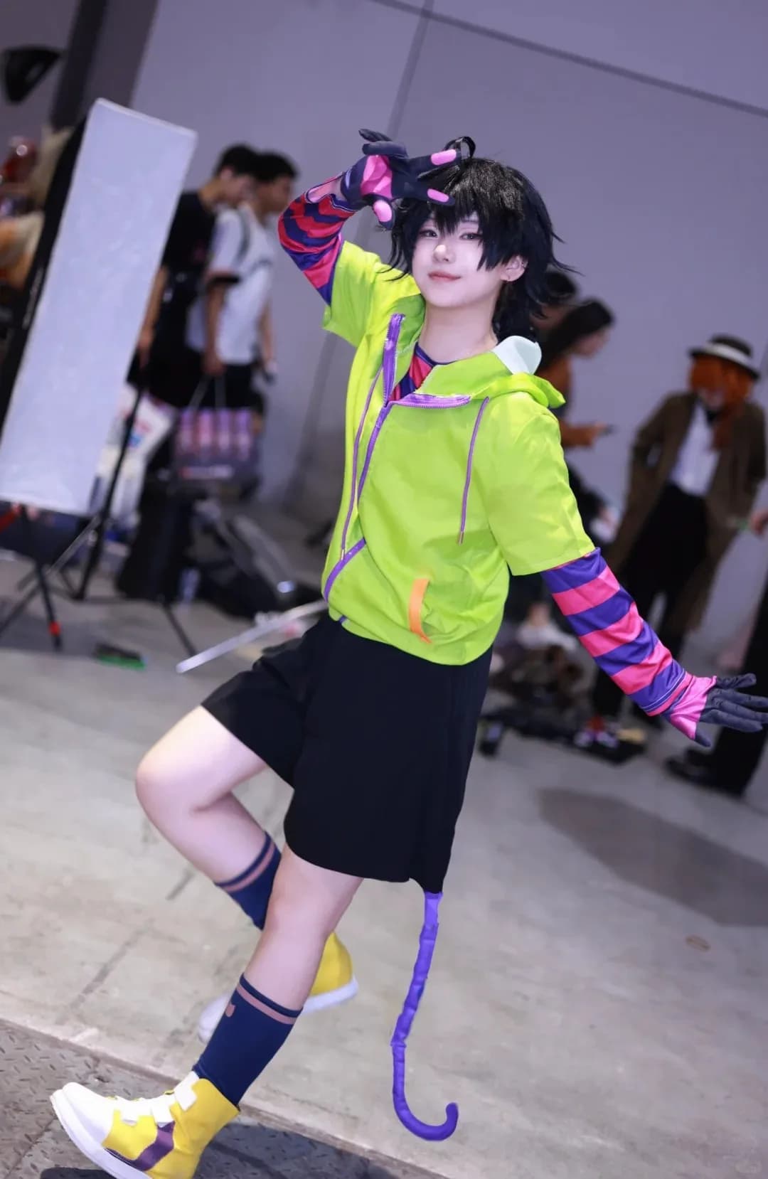SK8 The Infinity Miya Chinen Cosplay Costume Anime Uniform Wig Jacket Hoodie Shorts Suits Halloween Party Outfit for Woman Man