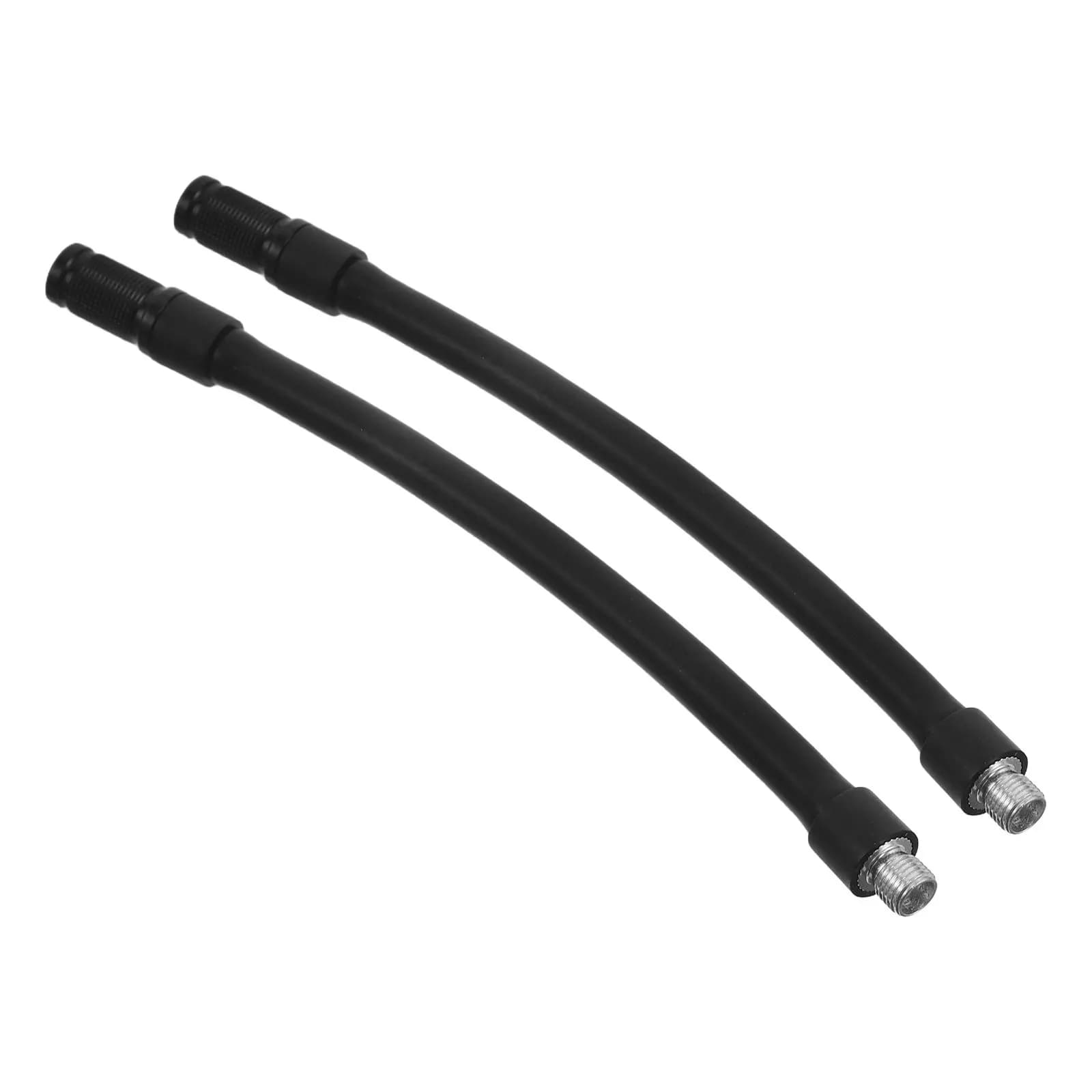 2 Pezzi Tubo di Prolunga per Gonfiatore, Connettore Wireless per Pompa Pneumatici, Tubo Compressore Aria ad Alta Pressione per Gonfiaggio Pneumatici Auto e Bici