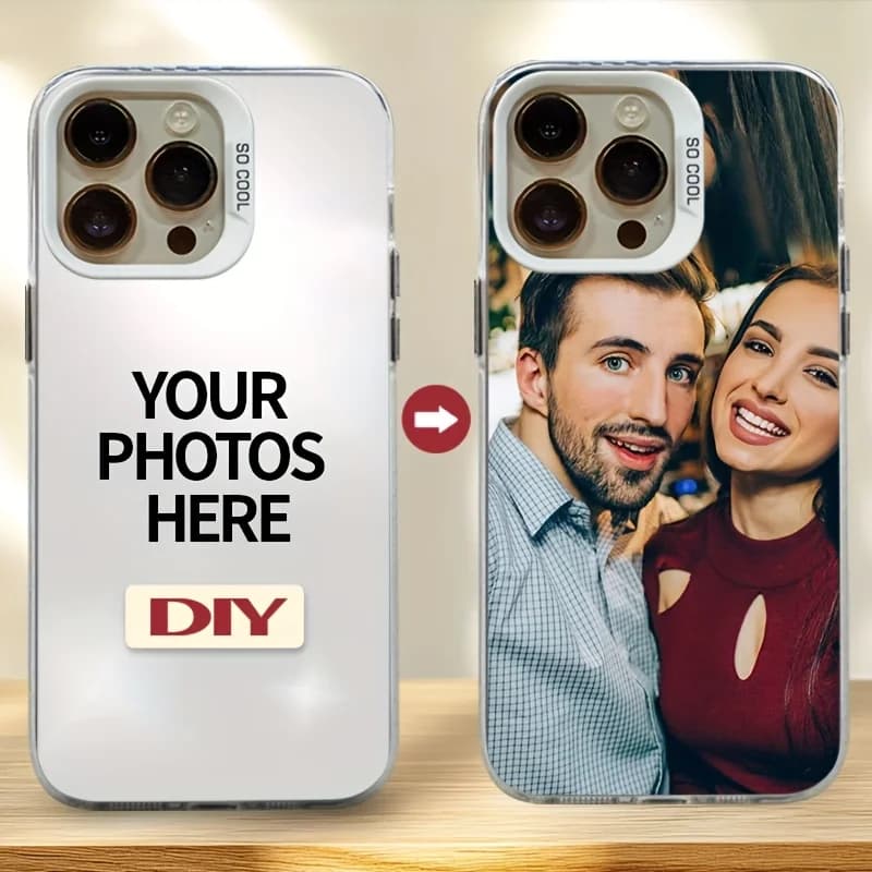 DIY Custom IMD Shockproof Case For iPhone 17 16 15 14 13 12 11 Pro Xs Max Mini SE 2020 2022 Air XR 7 8 Plus 16e Back cover