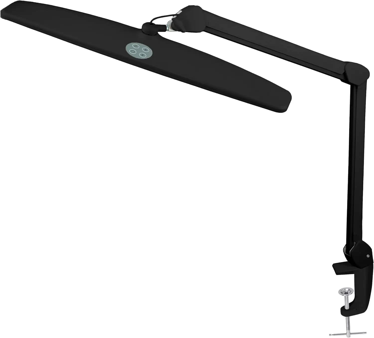 Lampada da Scrivania LED da 20 Pollici con Morsetto, Illuminazione CCT Regolabile per Casa, Ufficio e Studio