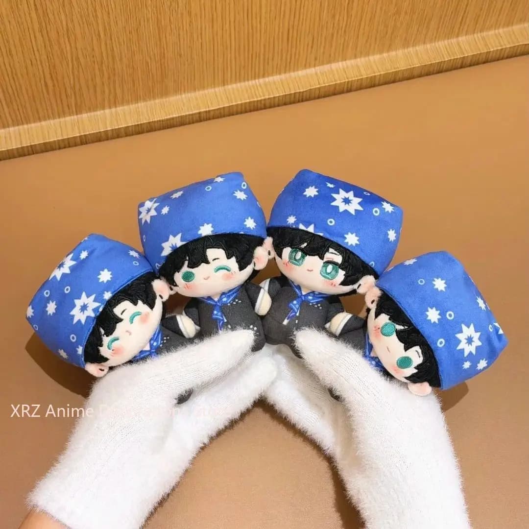 10CM Anime Light and Night Osborn Jesse Charlie Cosplay Cotton Plushie Cute Plush knapsack Keychain Pendant Birthday Gift
