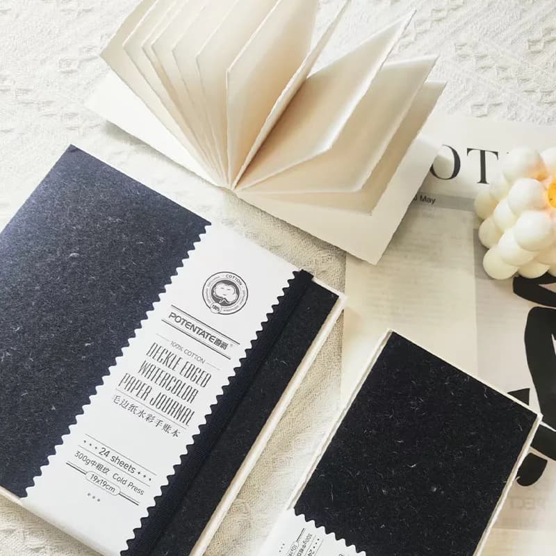 Artists Watercolor Journal Drawing Book Hand Notebook Sketch Pad Sketchbook Acid-Free Cotton 300gsm Cold Press for Art Supplies