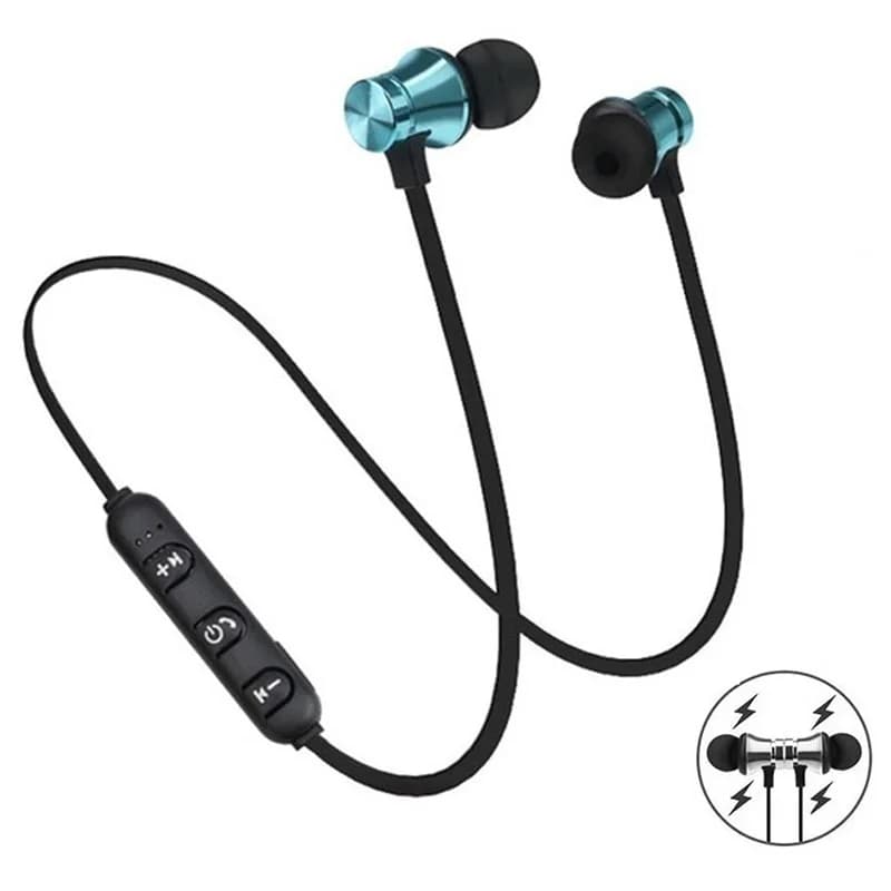 Neckband In-Ear Earphones Magnetic Adsorption Wireless Bluetooths Headset Sports Gaming Headphone With HD Mic For iPhone Xiaomi