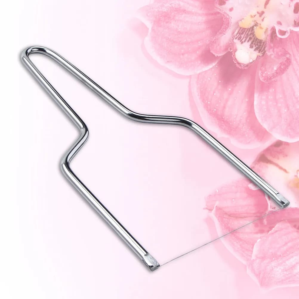2Pcs Cheese Cutter Stainless Steel Wire Multi Functional Kitchen Tool Butter Cutting Board for Home Bakery Cooking Cheese Slicer