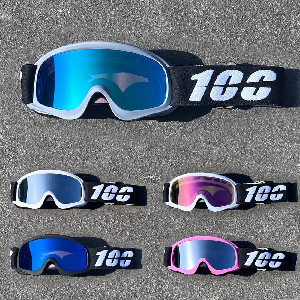 Occhiali Professionali per Motocross per Bambini, Occhiali da Moto per Bambini, Occhiali per Bici da Fuoristrada MX MTB, Occhiali per Bambini per Casco MX