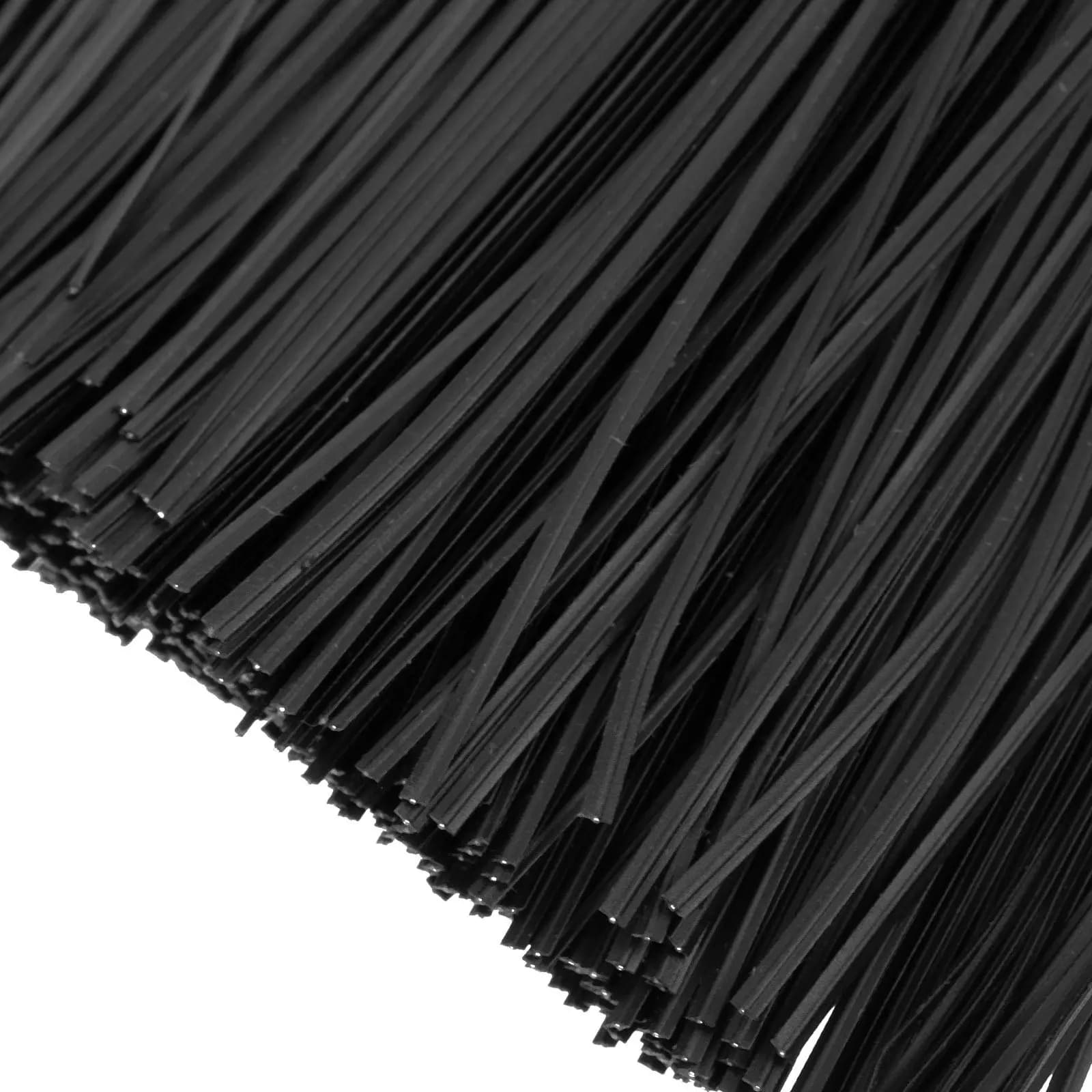 1000Pcs Premium Flexible Plastic Coated Wire Ties Strong Galvanized Core Cable Wrap for Data Cables Wires Organization Home