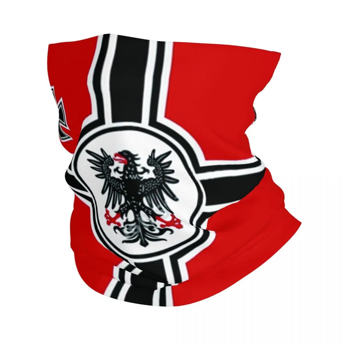 Bandiera dell'impero tedesco fascia invernale sciarpa al collo bandiera della guerra germania bandiera della guerra del grande impero tedesco bandiere dell'aquila ghetta Bandana per il viso