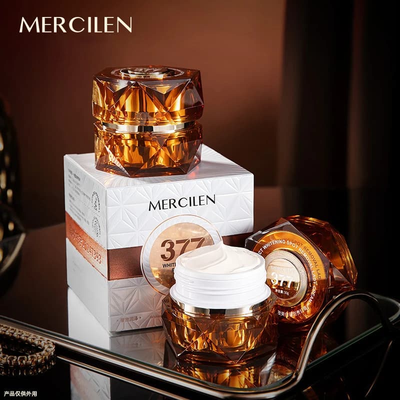 MERCILEN Triple-Action Whitening And Spot-Reduction 377 Lady Cream Anti-Wrinkle Firming Moisturizing Hydrating