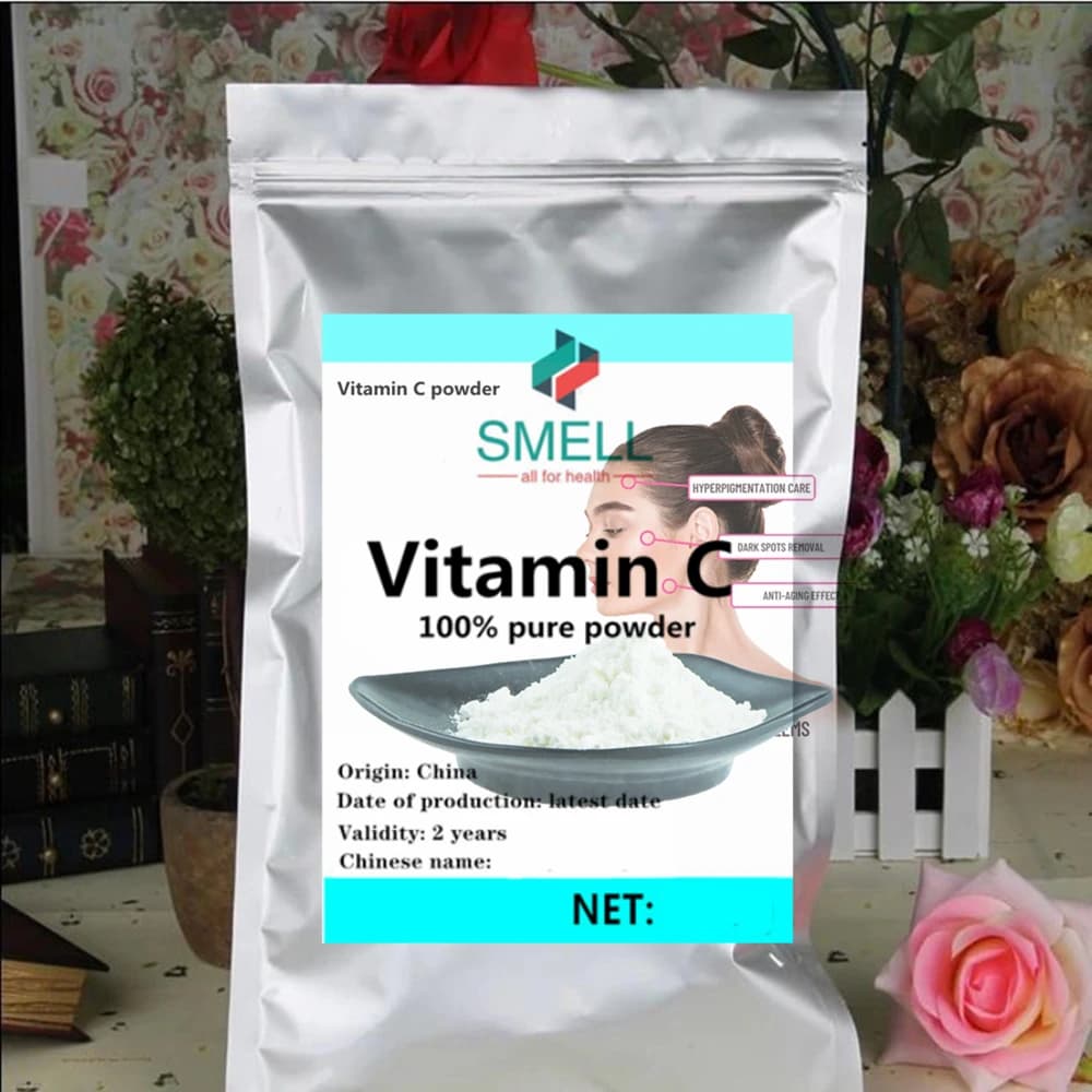 Pure Acerola Cherry Vitamin C Extract Powder, High Purity Ascorbic Acid, Antioxidant Skin Repair, Fade Dark Spots, DIY Cosmetic