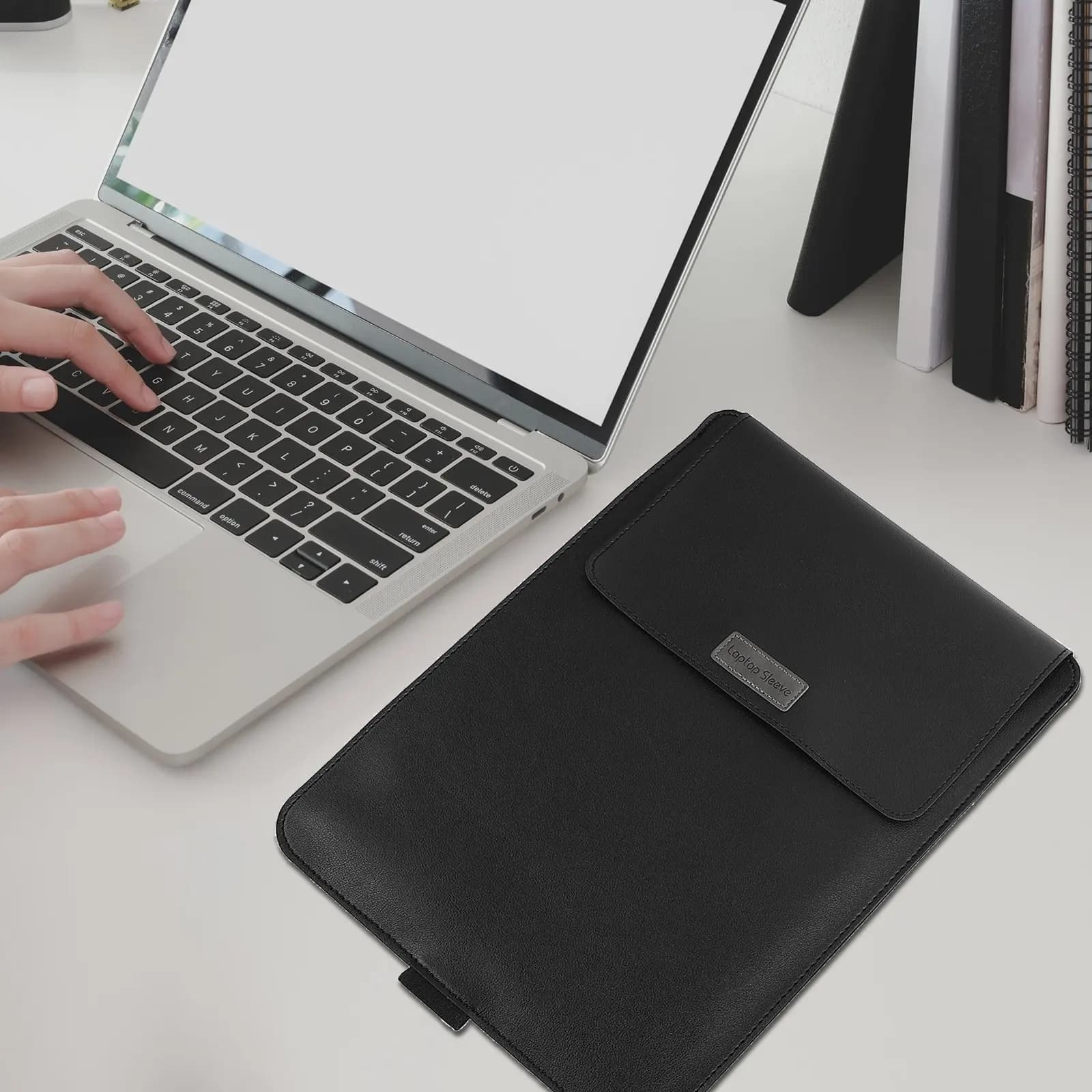 Set di 1 supporto portatile per laptop, custodia per laptop con supporto pieghevole per la dissipazione del calore, leggero, sottile, morbido, per uso aziendale