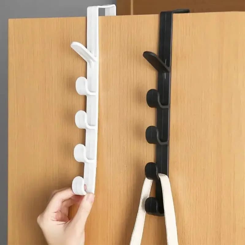 Behind the door Clothes rack Clothes rack behind the door of the wardrobe Guardaroba Dormitorio Wallet with hook
