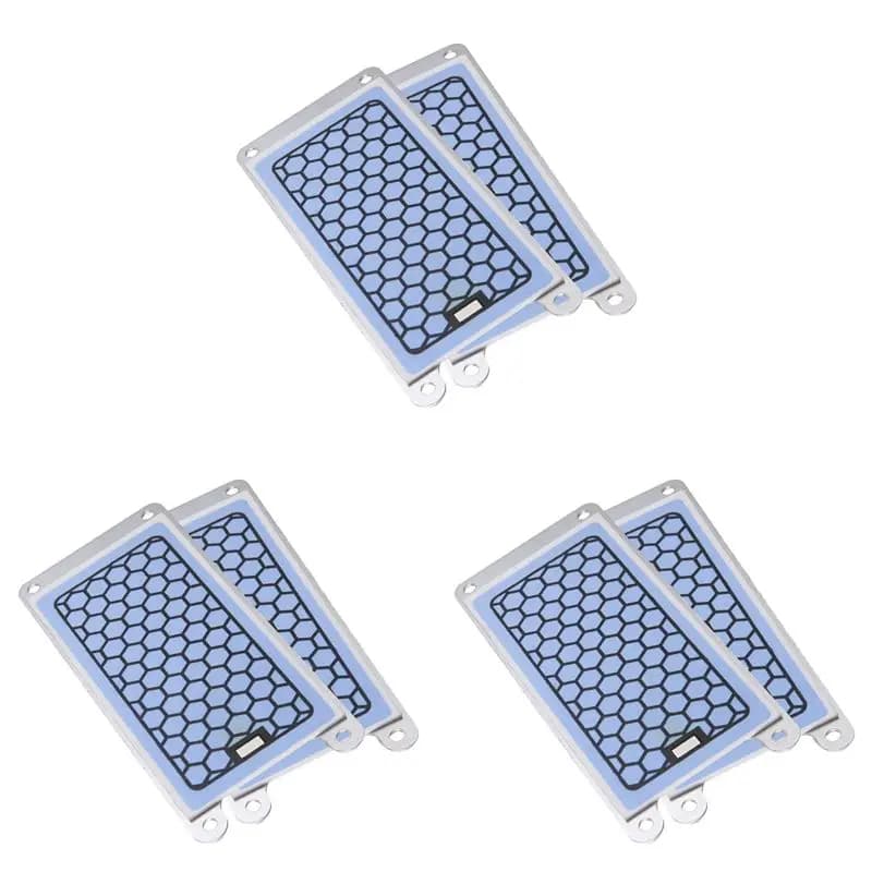 Generatore di Ozono Portatile A84E-6 Pezzi con Doppia Piastra Integrata, Ozonizzatore per Aria e Acqua, Ricambi Purificatore d'Aria - 5G
