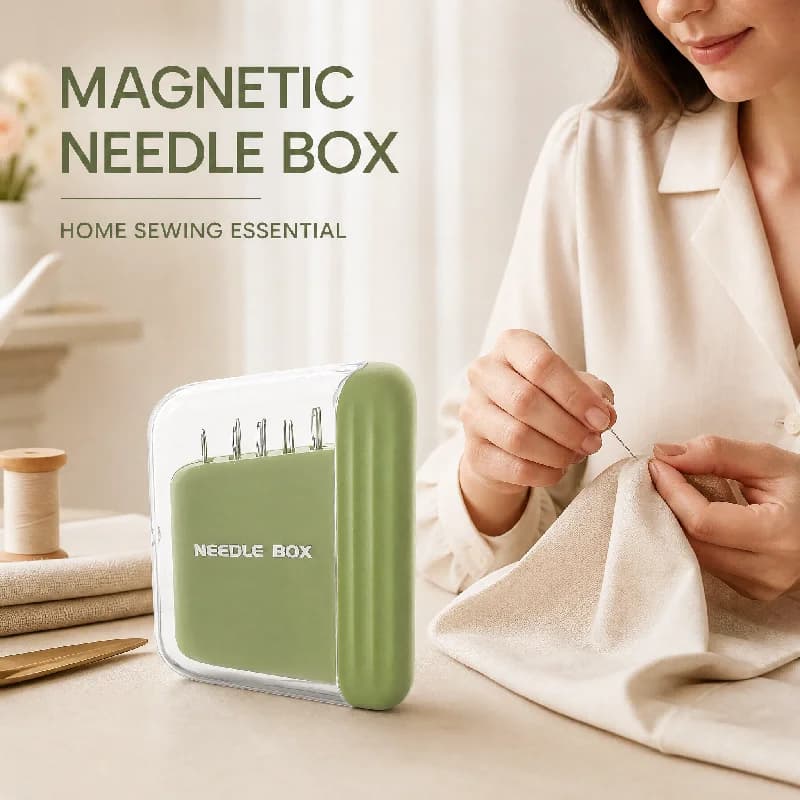 Portable New Magnetic Needle Box High Quality Home Sewing Accessories Storage Tools for Hand Sewing Knitting Needlework Travel