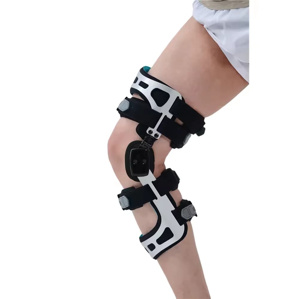 Supporto Regolabile Sottile per Ginocchio, Protezione per Ginocchia e Gomiti