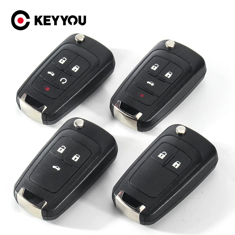 Vibrazione Pieghevole Chiave A Distanza Borsette 5 BTN per Vauxhall Opel per Buick Excelle Verano LaCrosse Regal Custodia Caso Fob