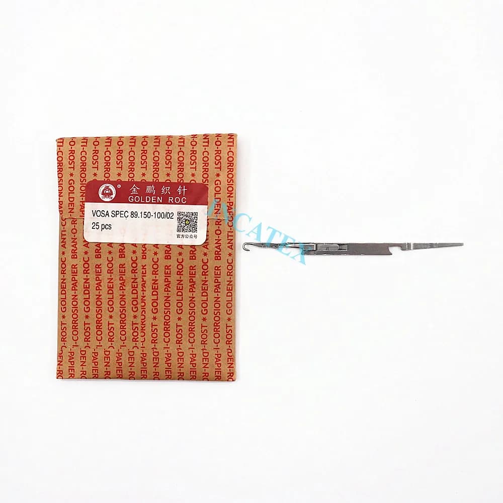 100 Pcs Genuine Golden Roc Knitting Needle Vosa Spec 89.150-100/02 For SHIMA SEIKI Chinese Knitting Machine 6G Needle