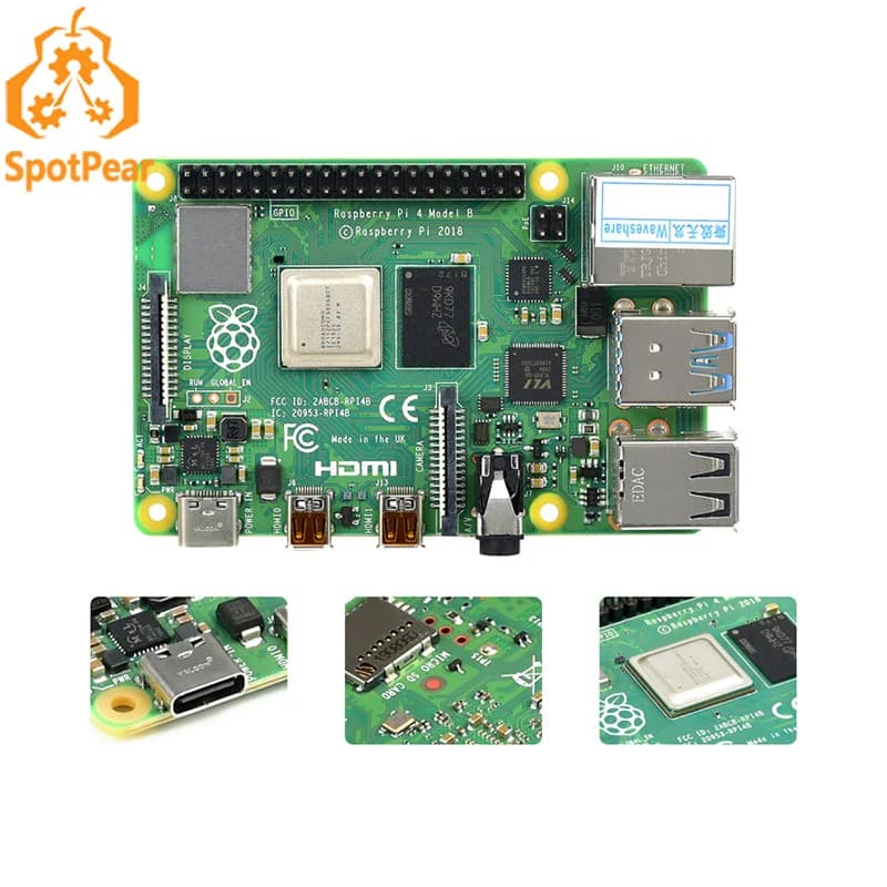 Raspberry Pi 4 Model B 1GB RAM PI4B 3GB